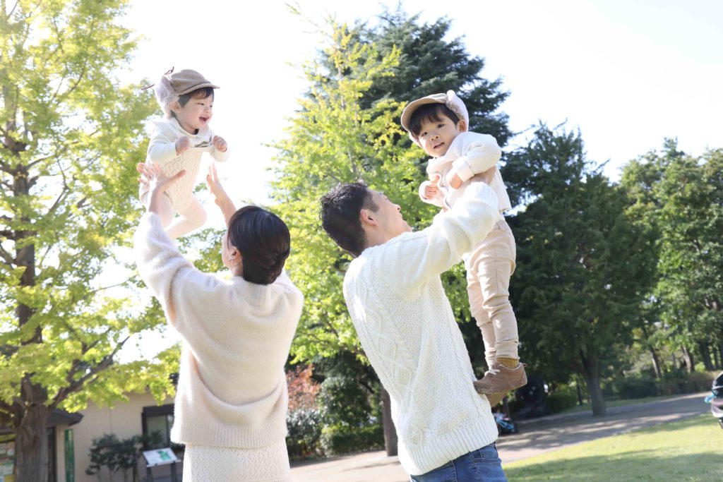家族写真武蔵国分寺公園